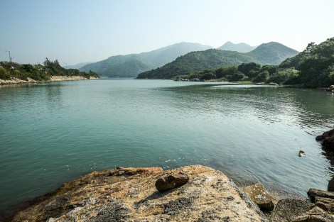 The start of the trail at Tai Ho Wan.