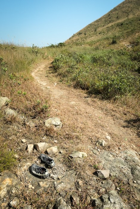 Apparently someone didn't need shoes!?