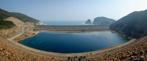 Panoramic view of the East Dam.