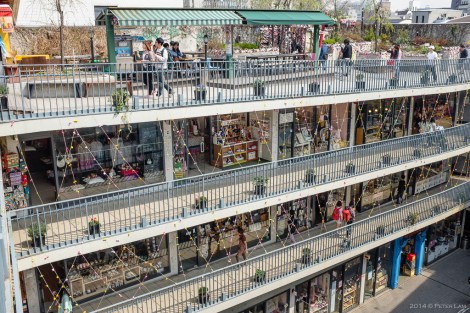 The Ssamzie-gil shopping complex.