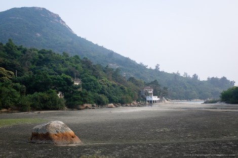 Low tide near Pui O village.